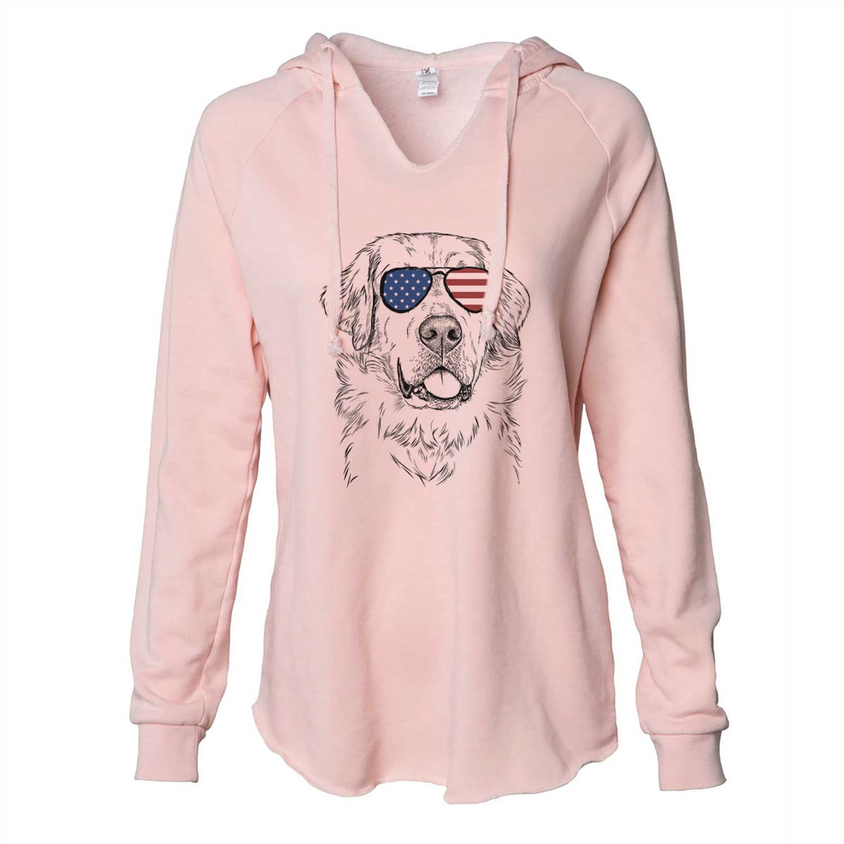 USA Brophy the Great Pyrenees - Cali Wave Hooded Sweatshirt