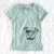 USA Bruce the American Staffordshire Terrier - Women's Perfect V-neck Shirt