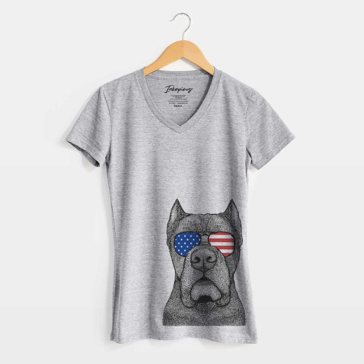 USA Bruno the Cane Corso - Women's Perfect V-neck Shirt
