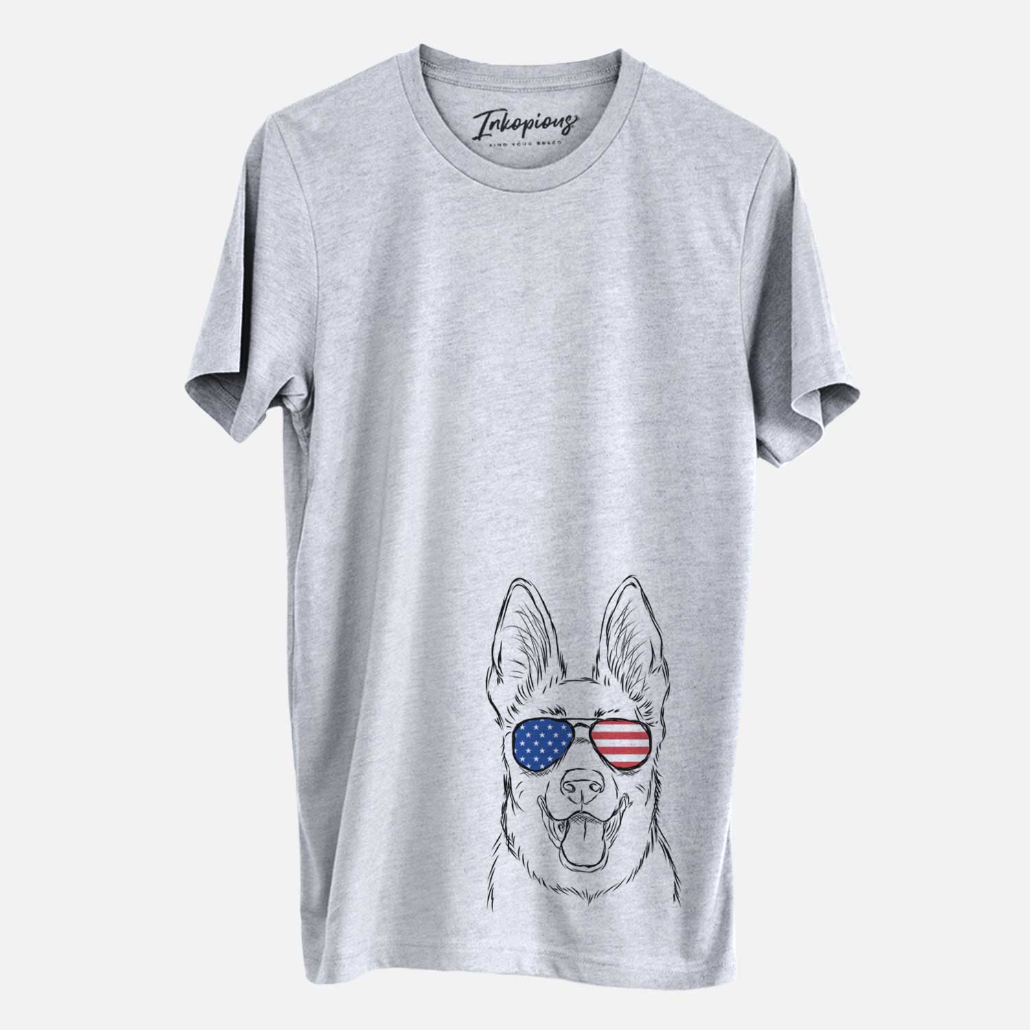 USA Brutus the German Shepherd - Unisex Crewneck