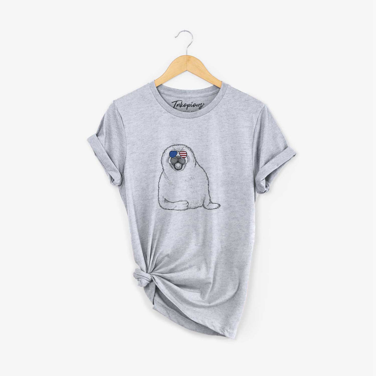 USA Bub the Harp Seal - Unisex Crewneck