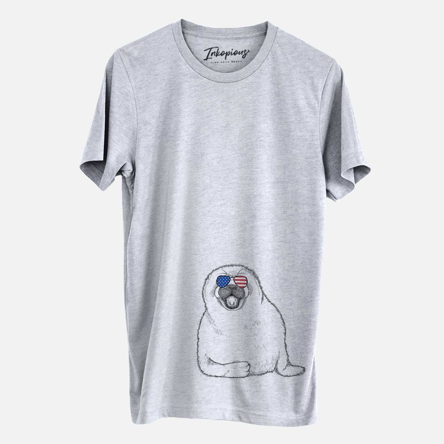 USA Bub the Harp Seal - Unisex Crewneck