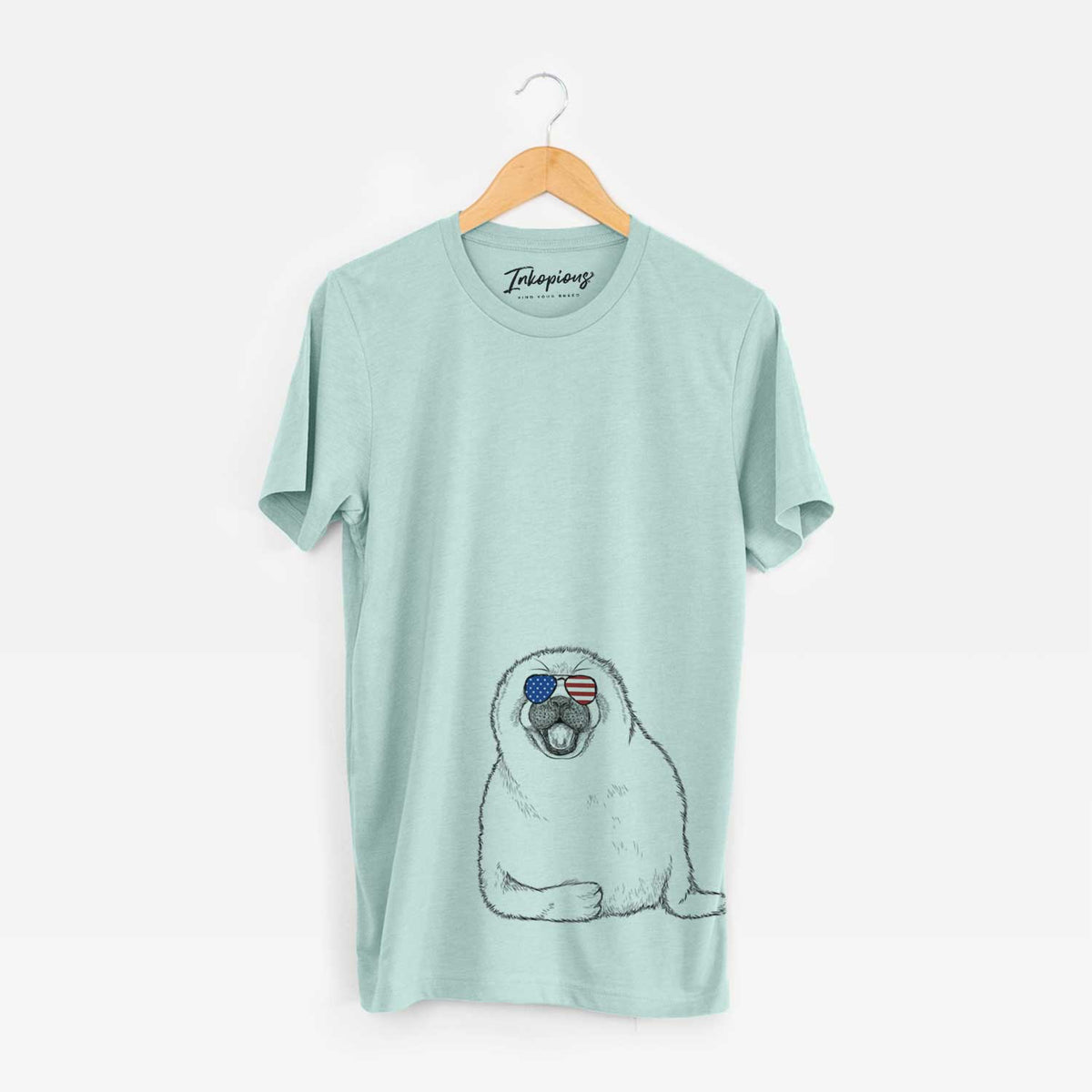 USA Bub the Harp Seal - Unisex Crewneck