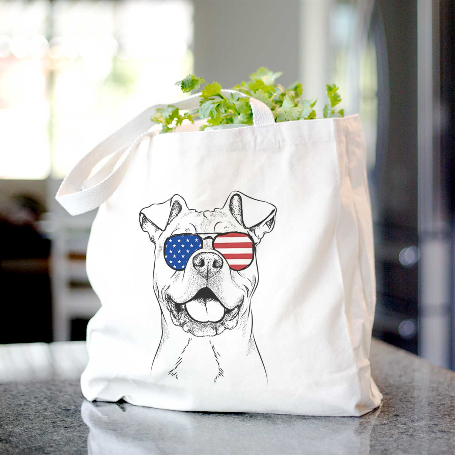 Bubba Scraps the AmStaff Mix - Tote Bag