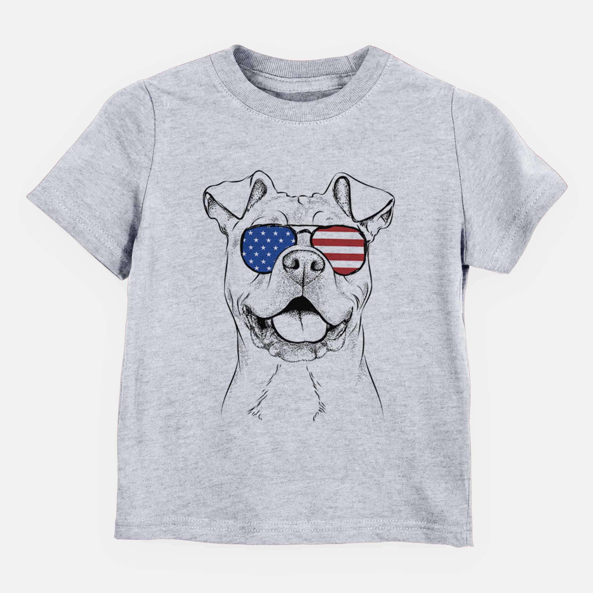 USA Bubba Scraps the American Staffordshire Mix - Kids/Youth/Toddler Shirt