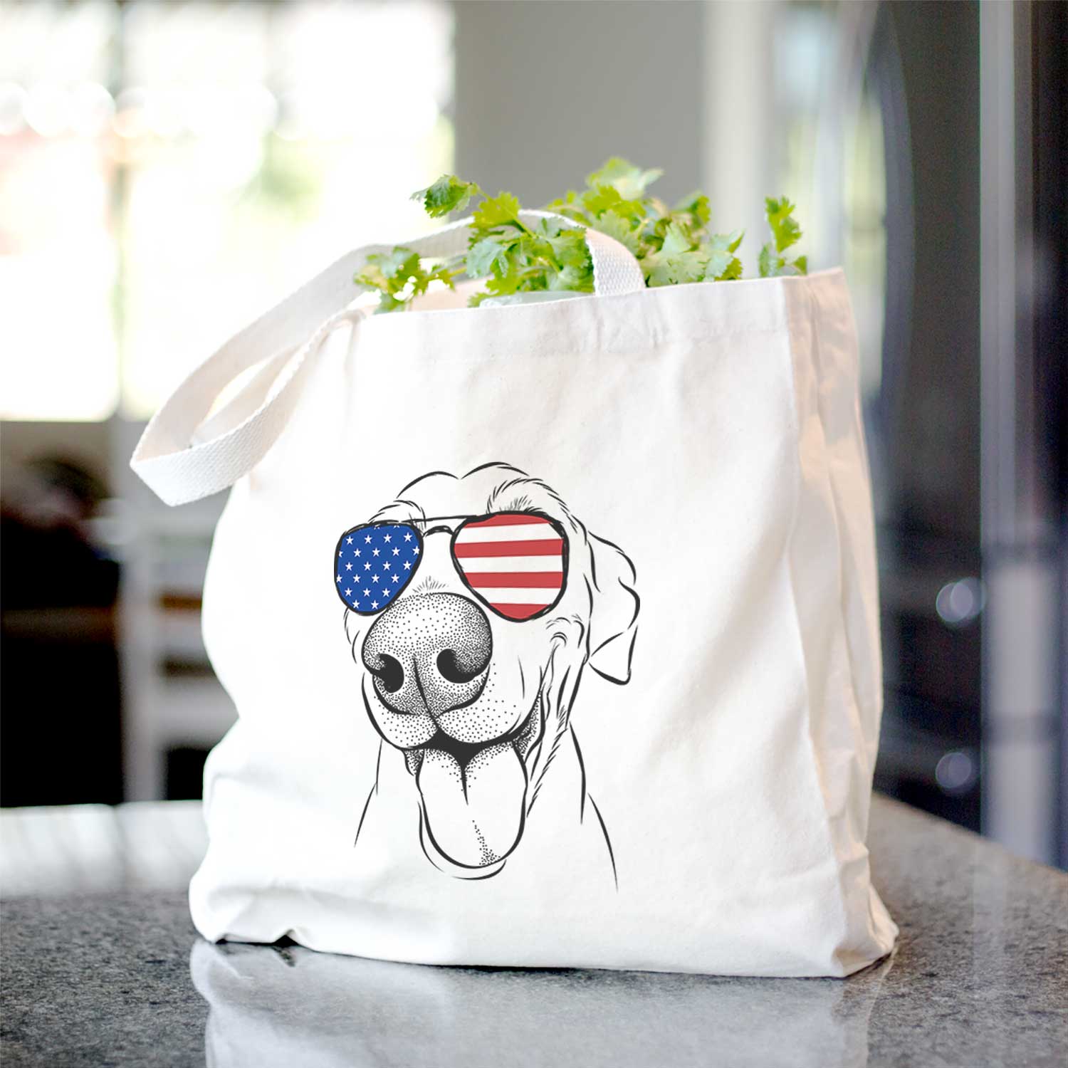 Buddy the Buddy the Sato / American Village Dog - Tote Bag