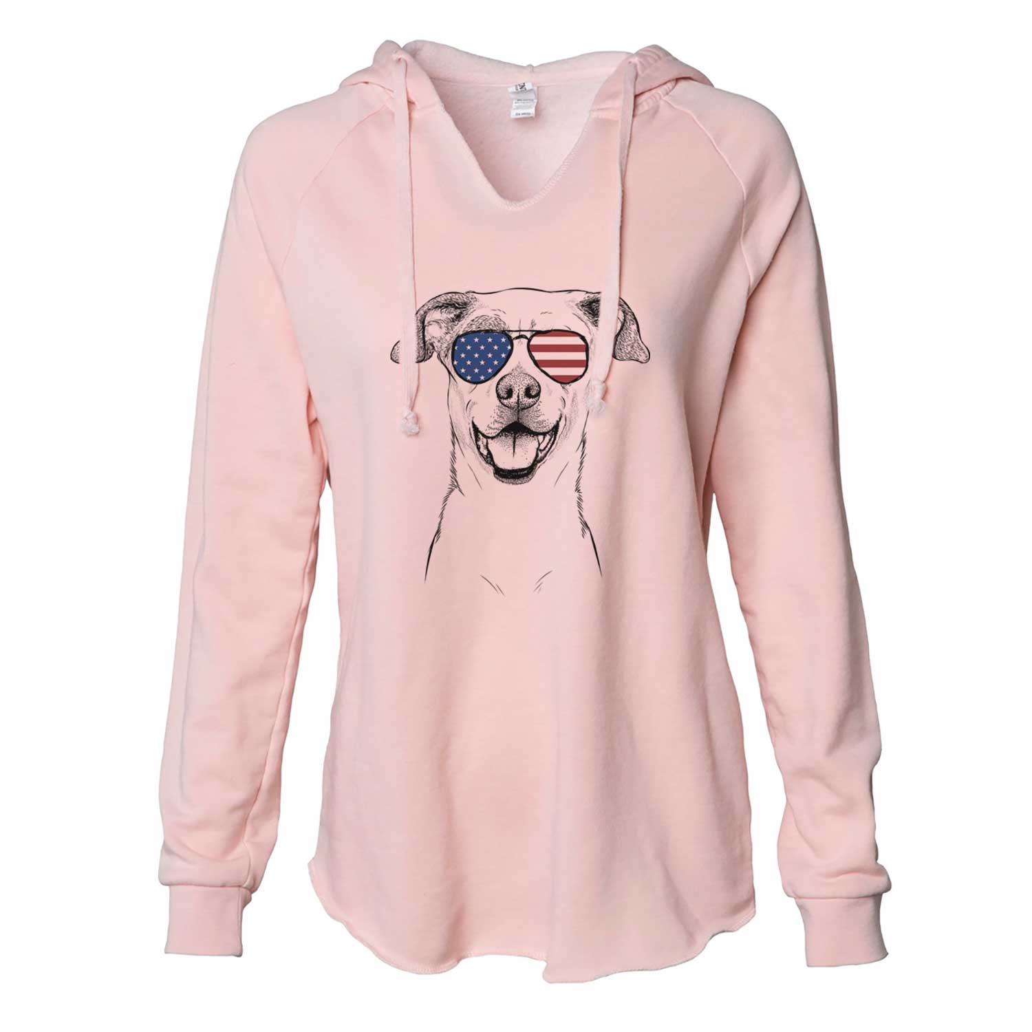 USA Buffy the Mixed Breed - Cali Wave Hooded Sweatshirt