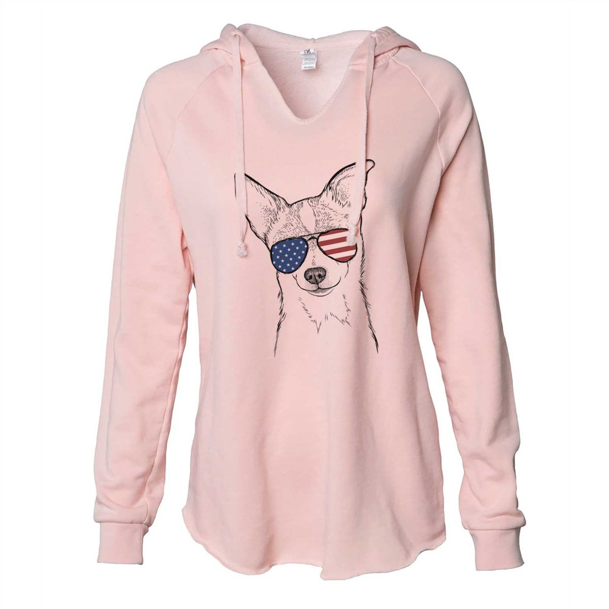 USA Buggy the Chihuahua - Cali Wave Hooded Sweatshirt