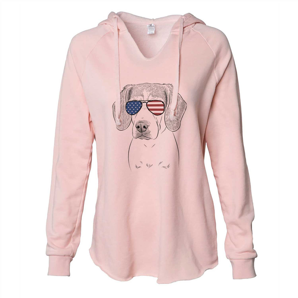 USA Bumbee the Beagle - Cali Wave Hooded Sweatshirt