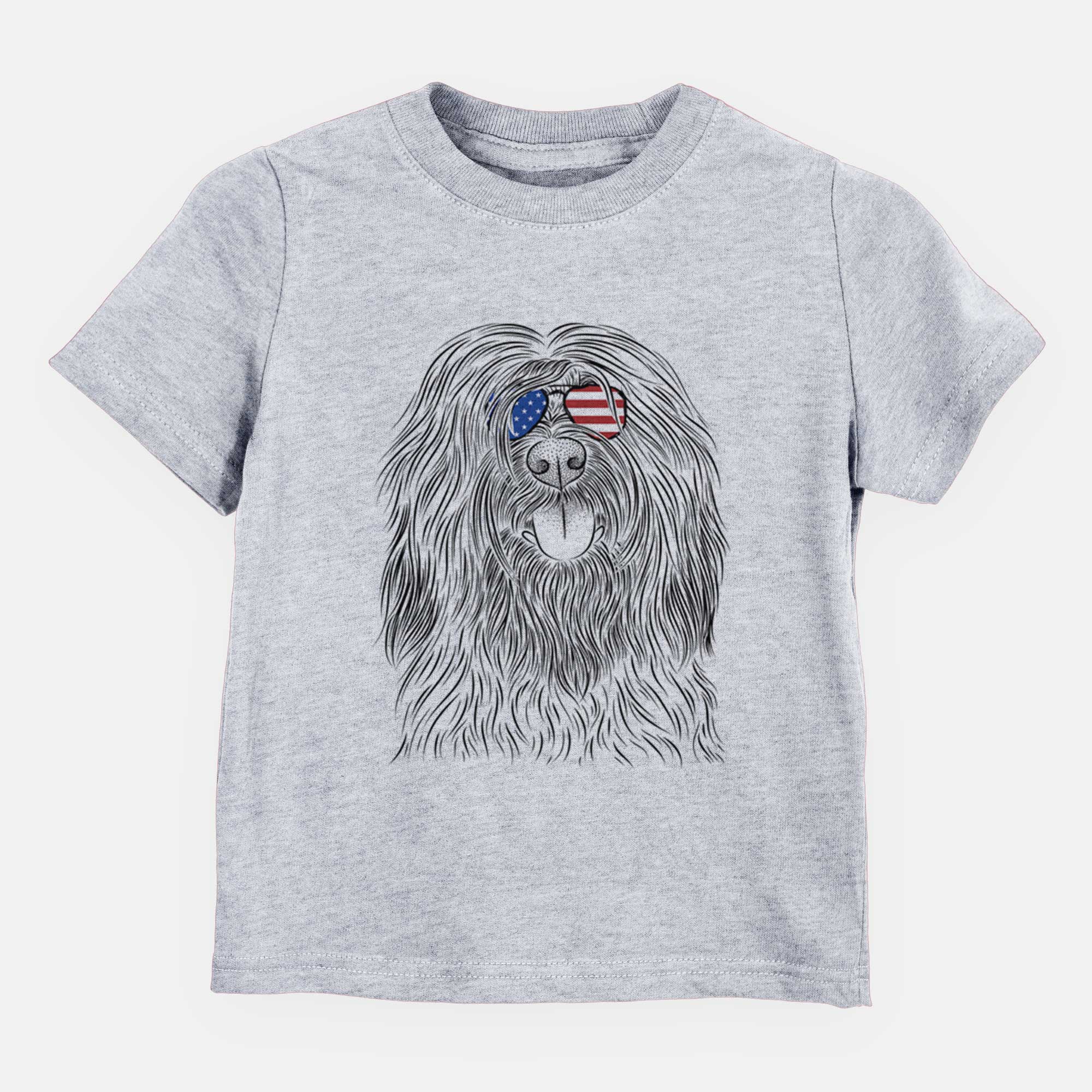 USA Bundy the Briard - Kids/Youth/Toddler Shirt