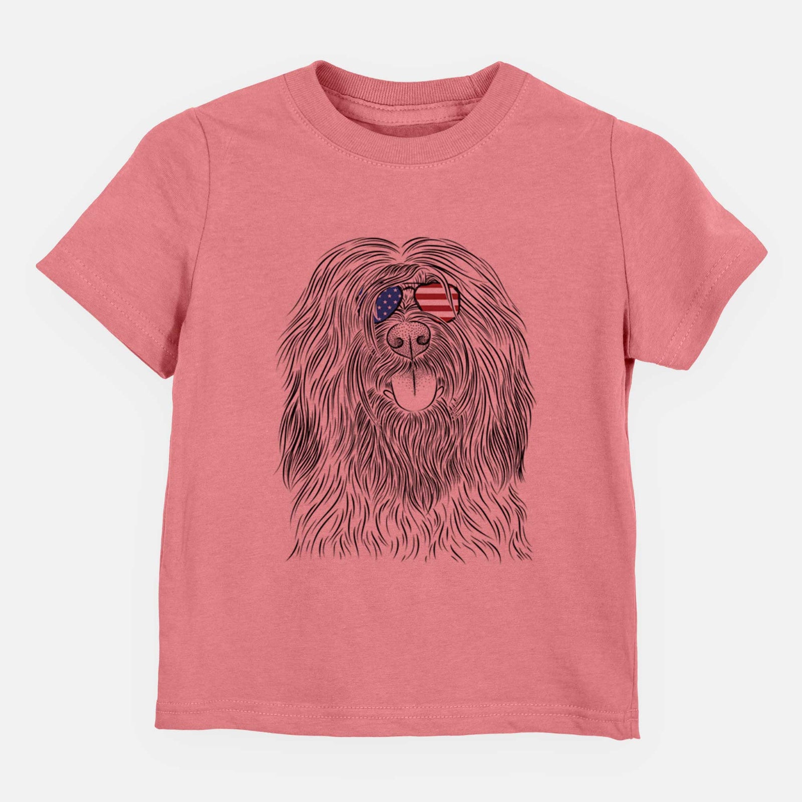 USA Bundy the Briard - Kids/Youth/Toddler Shirt