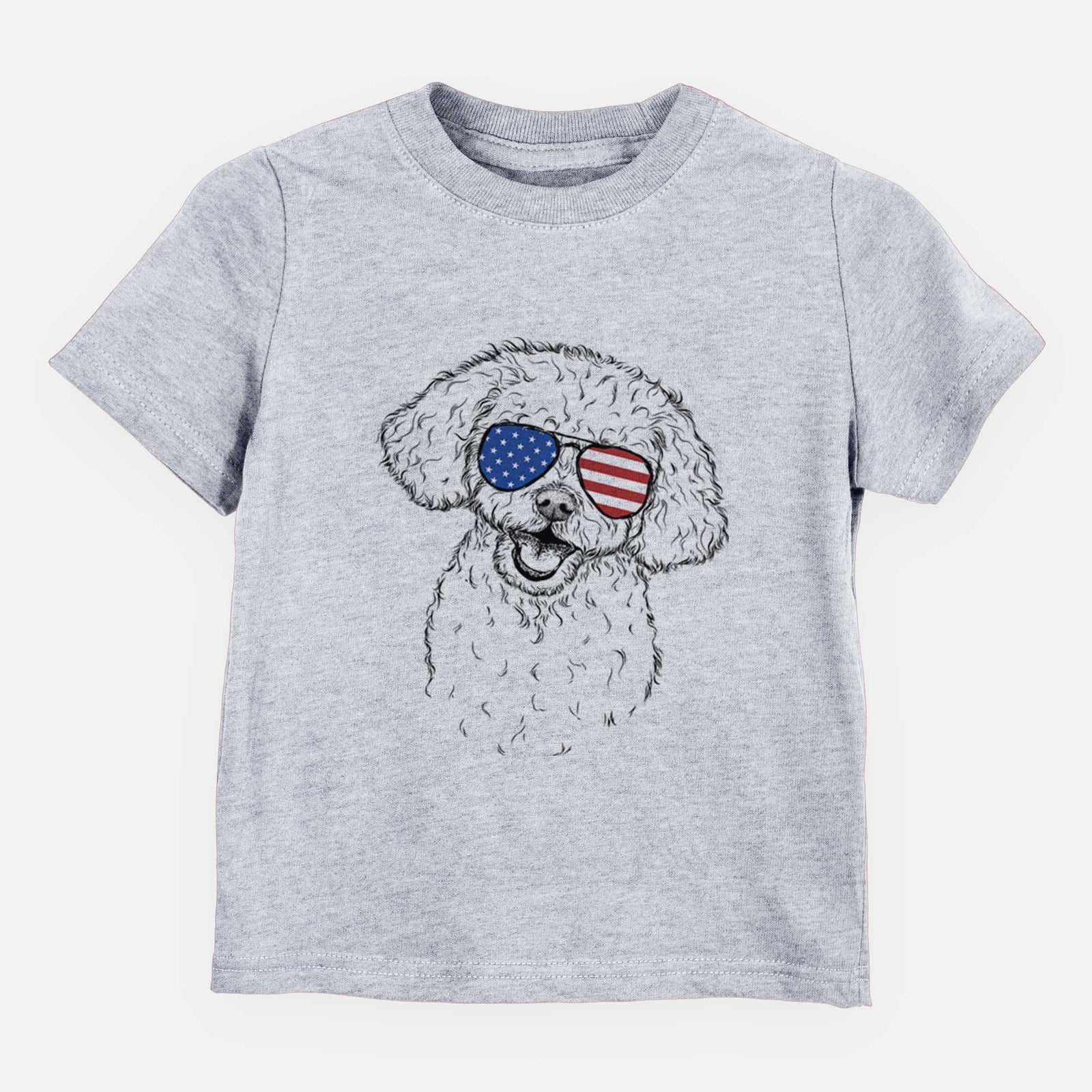 USA Caesar the Bichon Frise - Kids/Youth/Toddler Shirt