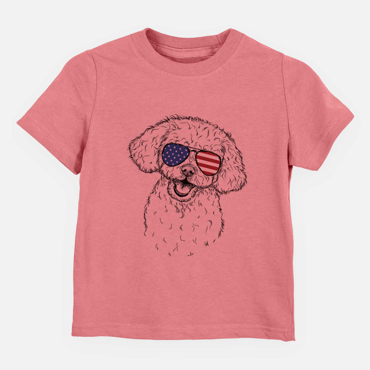 USA Caesar the Bichon Frise - Kids/Youth/Toddler Shirt