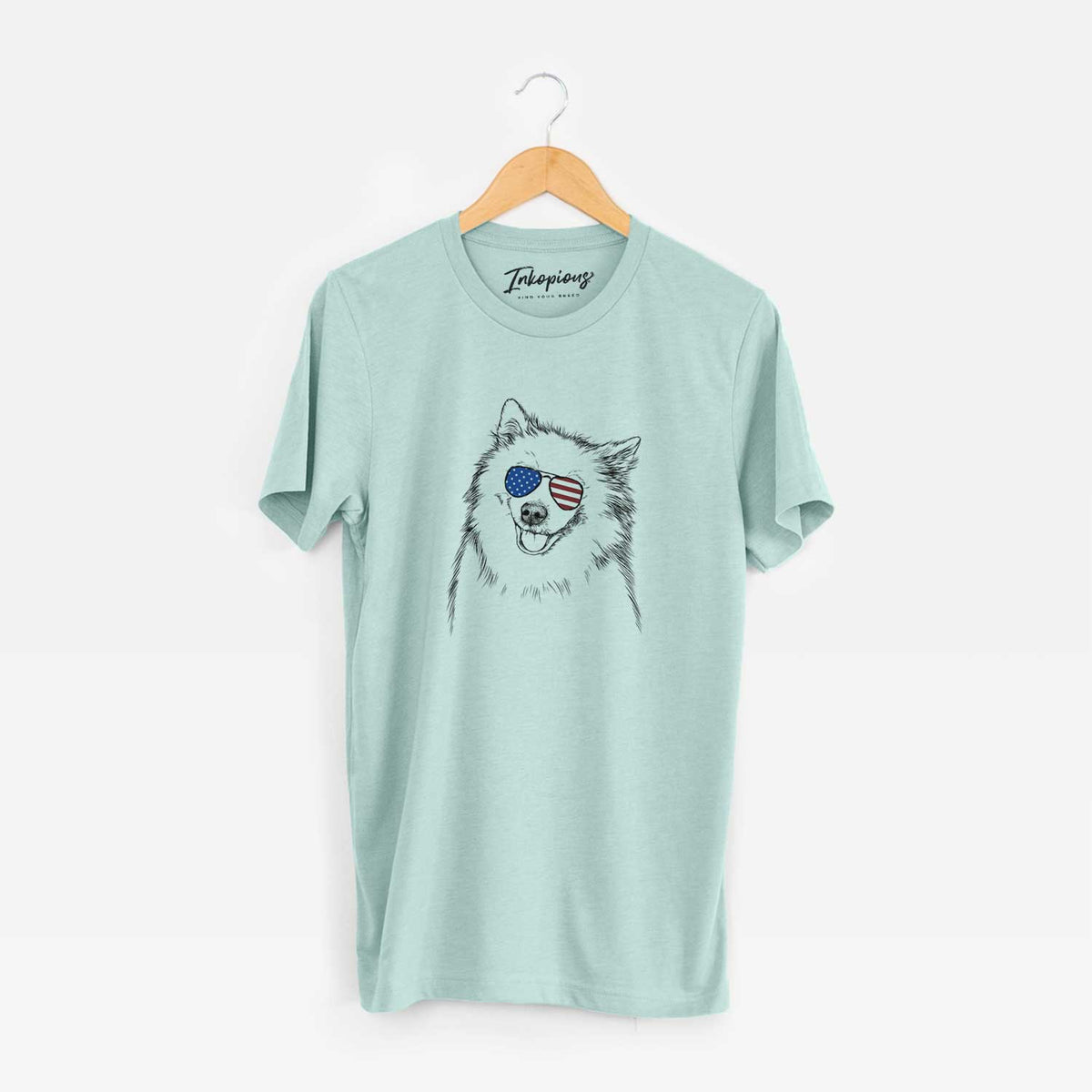 USA Caico the Samoyed - Unisex Crewneck