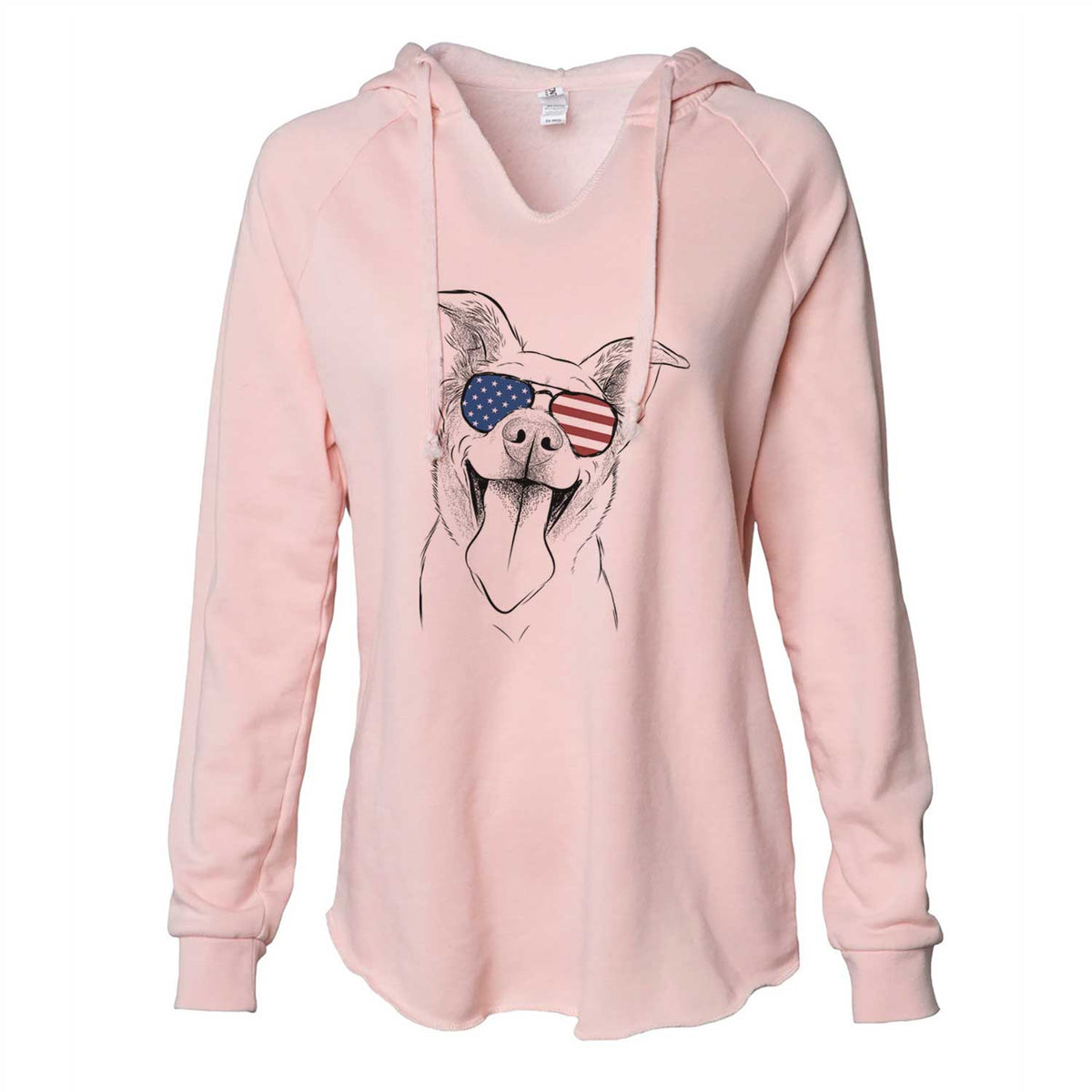 USA Candy the Mixed Breed - Cali Wave Hooded Sweatshirt