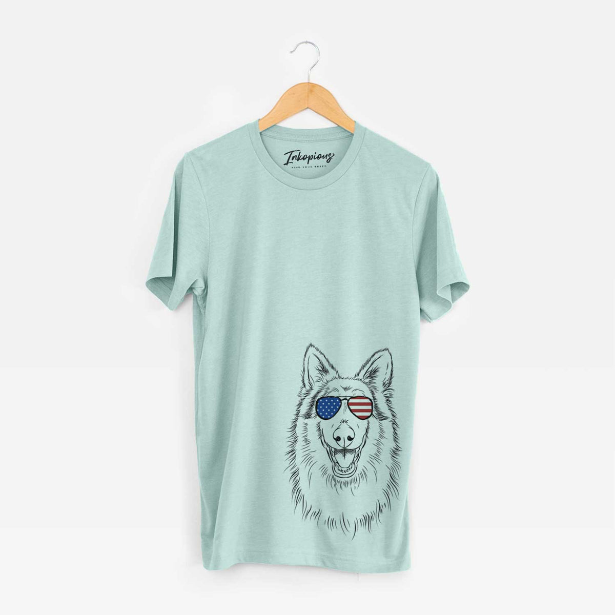 USA Cannon the Rough Collie - Unisex Crewneck
