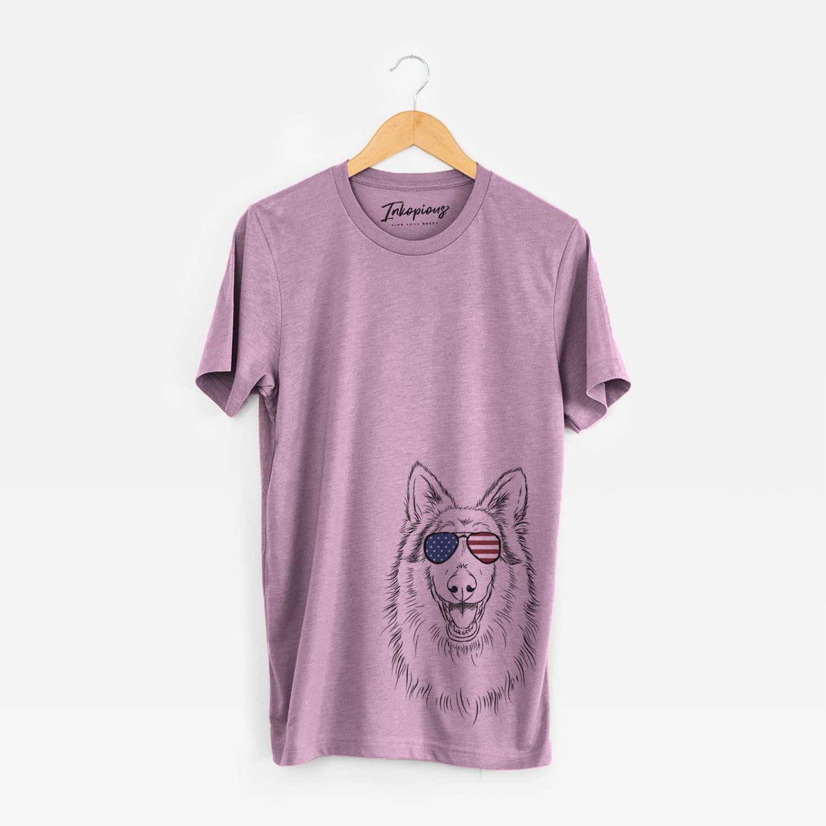 USA Cannon the Rough Collie - Unisex Crewneck