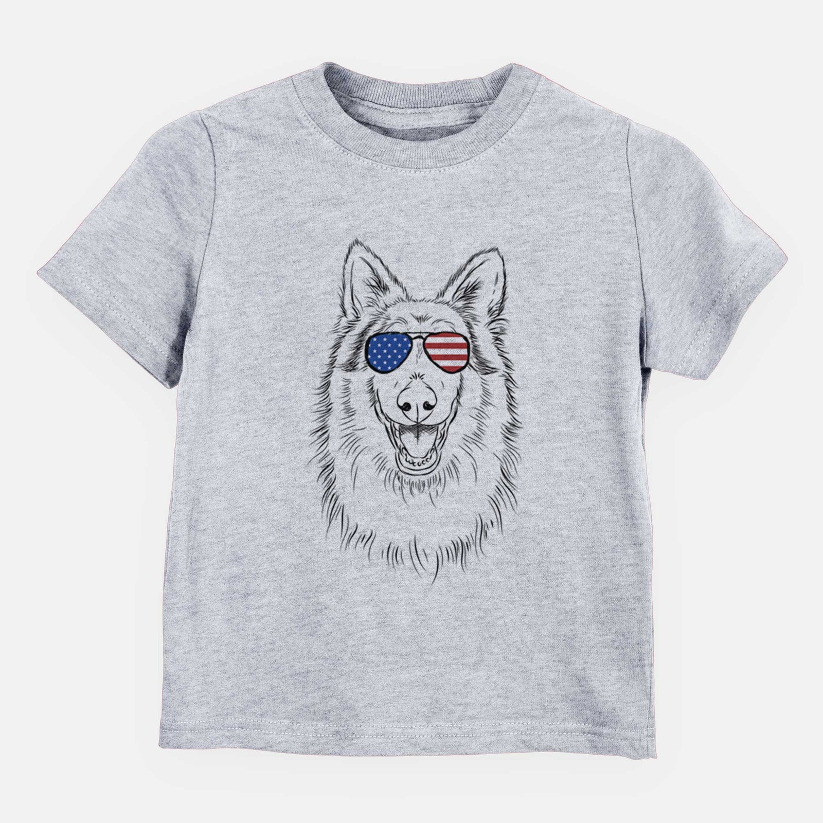USA Cannon the Rough Collie - Kids/Youth/Toddler Shirt