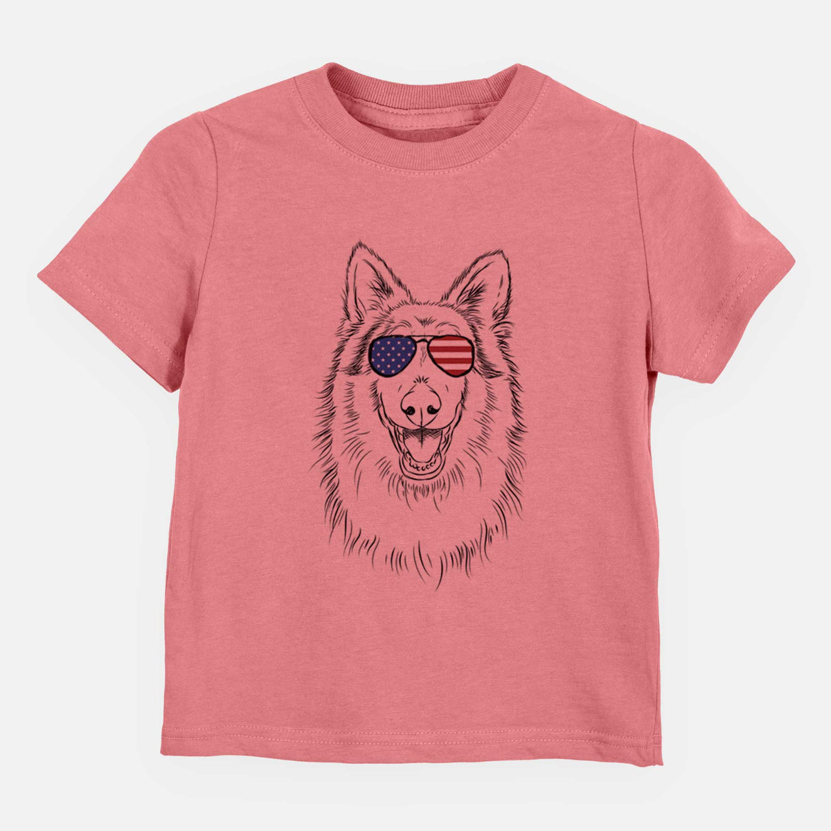 USA Cannon the Rough Collie - Kids/Youth/Toddler Shirt
