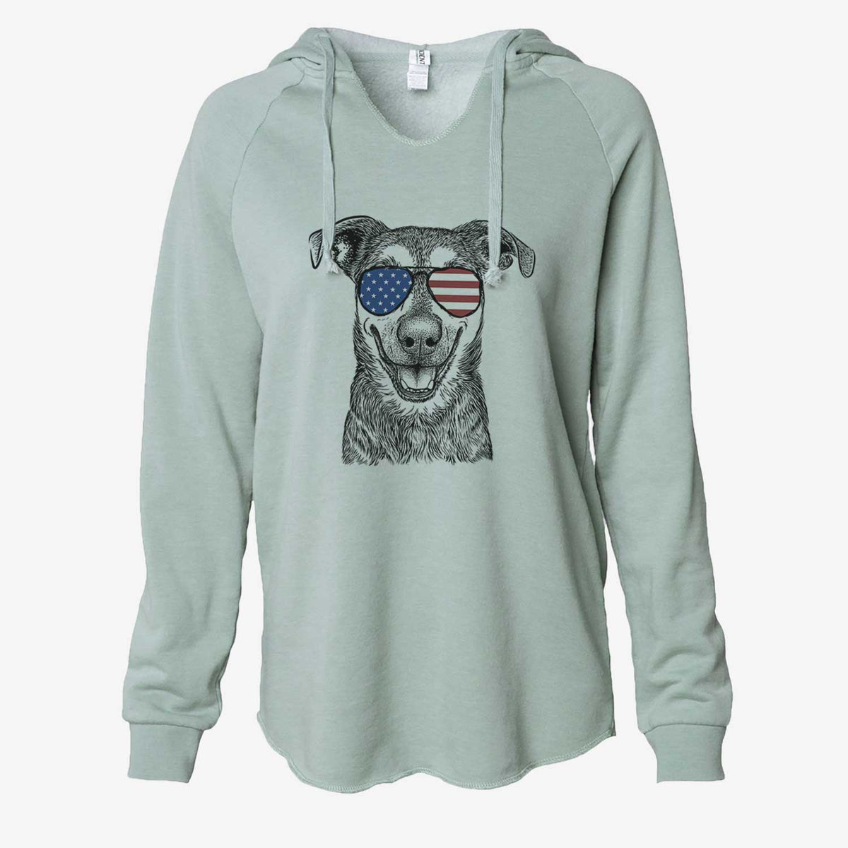 USA Case the Mixed Breed - Cali Wave Hooded Sweatshirt