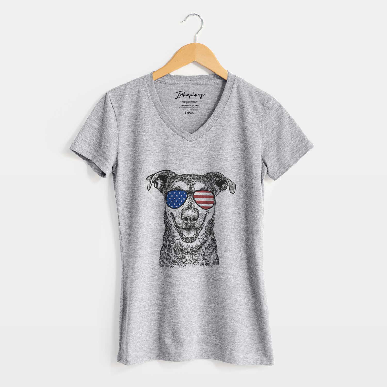 USA Case the Mixed Breed - Women's Perfect V-neck Shirt