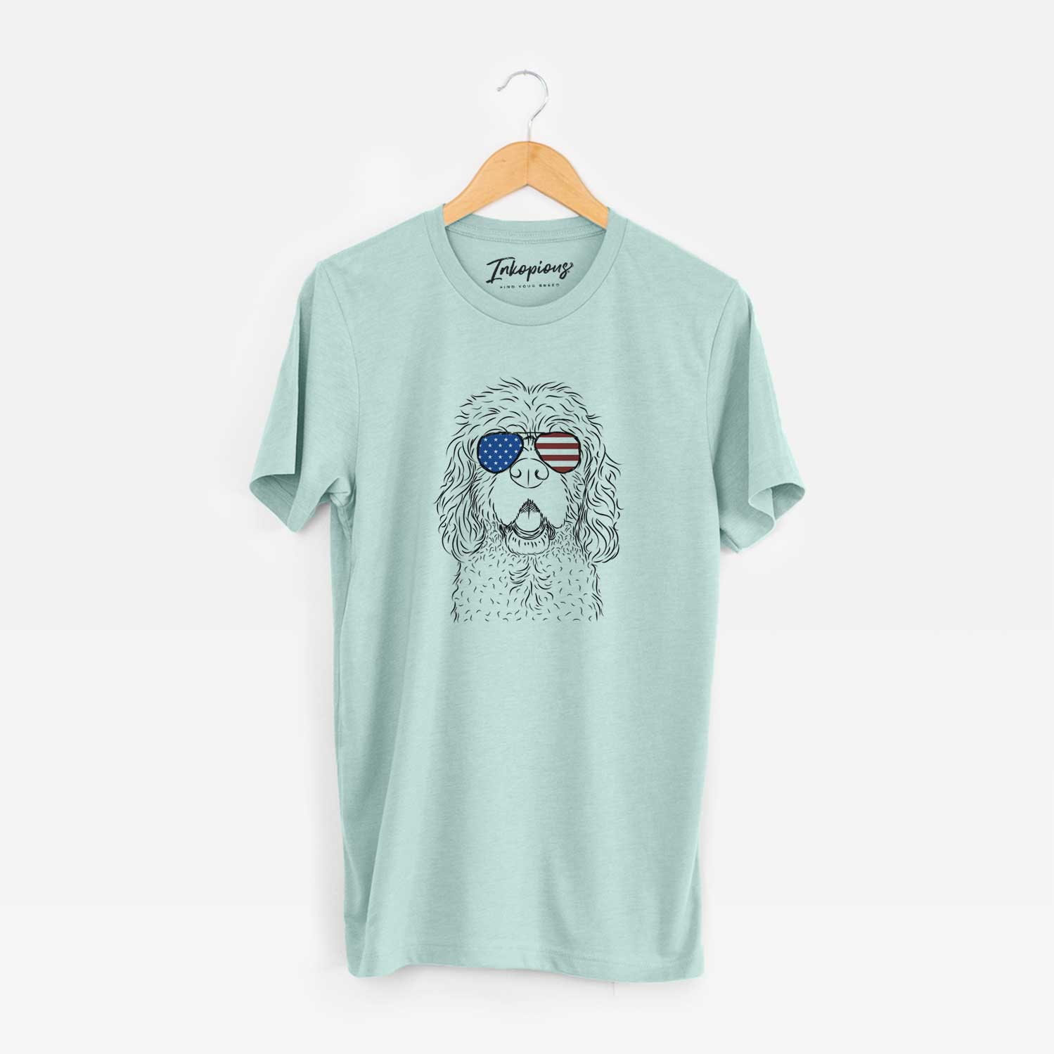 USA Casey the American Cocker Spaniel - Unisex Crewneck