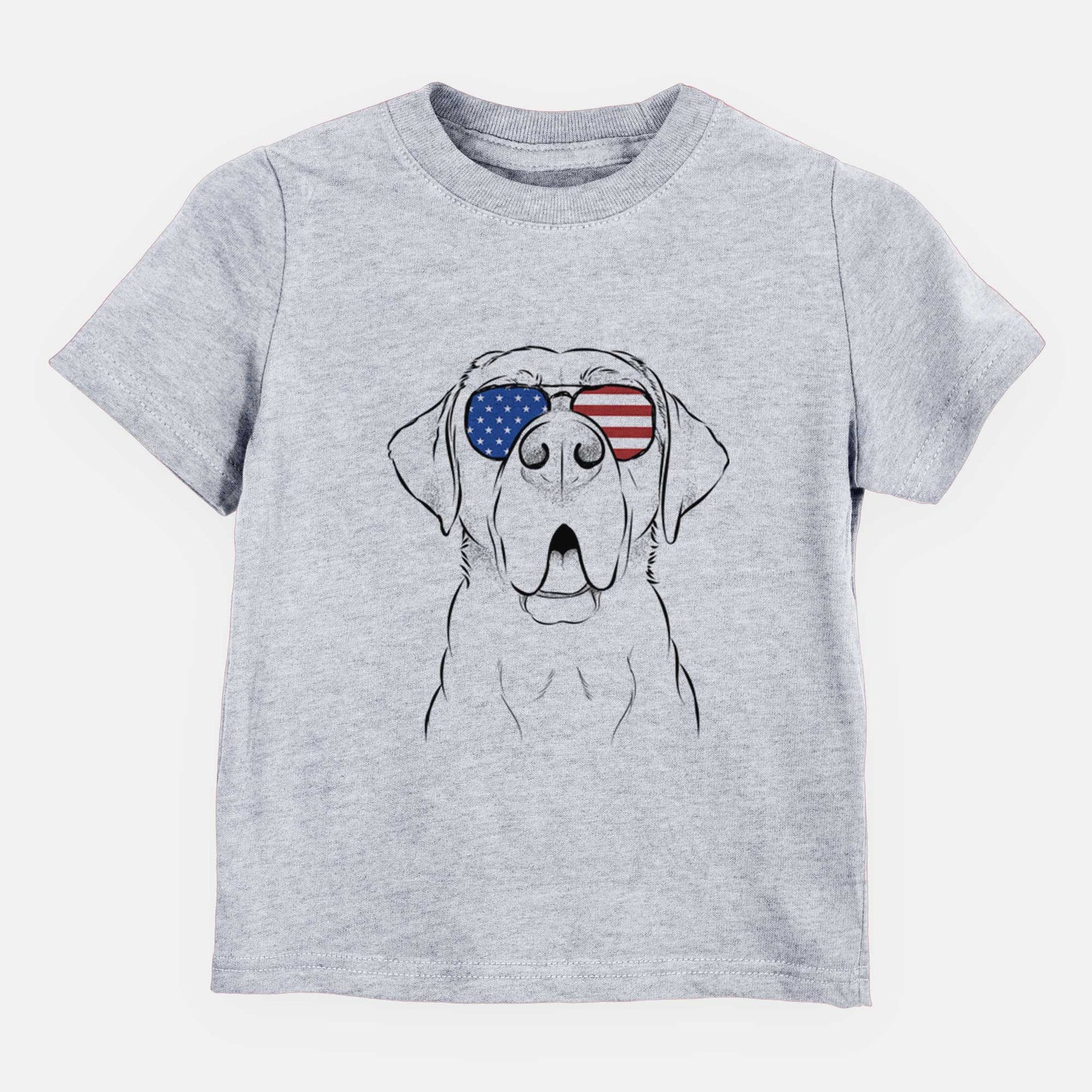 USA Ceasar the Labrador Hound Mix - Kids/Youth/Toddler Shirt