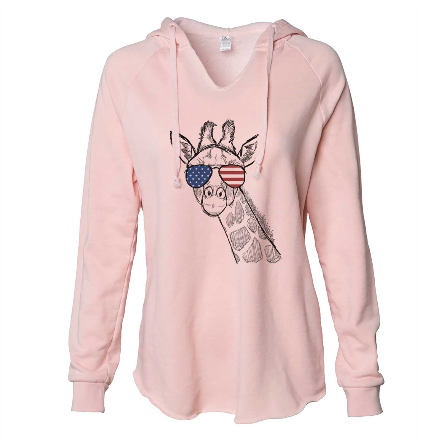 USA Cedrick the Giraffe - Cali Wave Hooded Sweatshirt