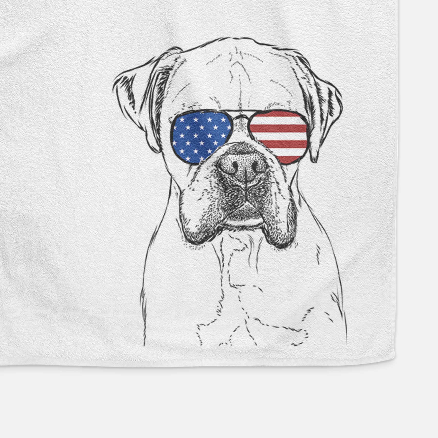 Champion Bentley the Boxer Decorative Hand Towel