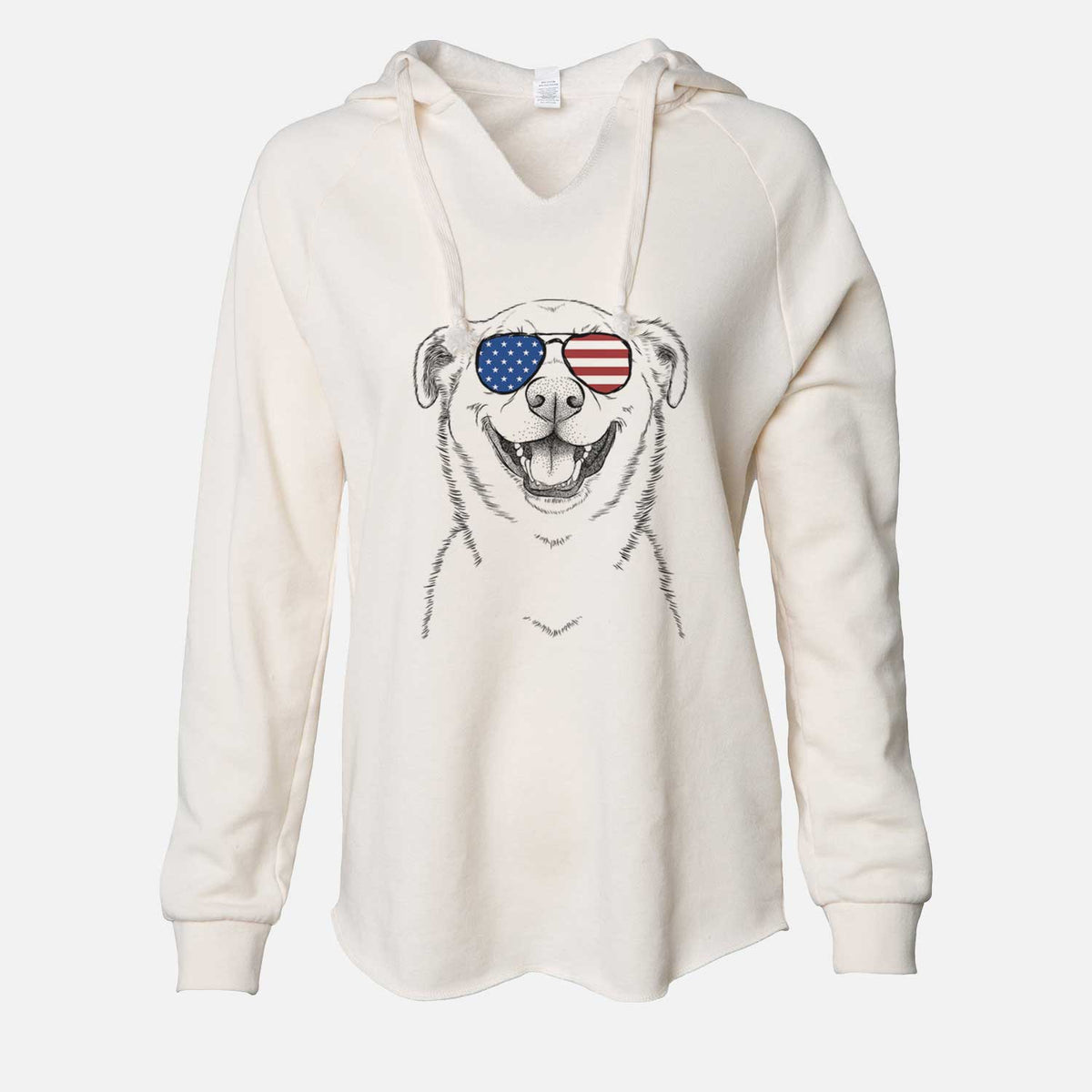 USA Chancellor the Mixed Breed - Cali Wave Hooded Sweatshirt