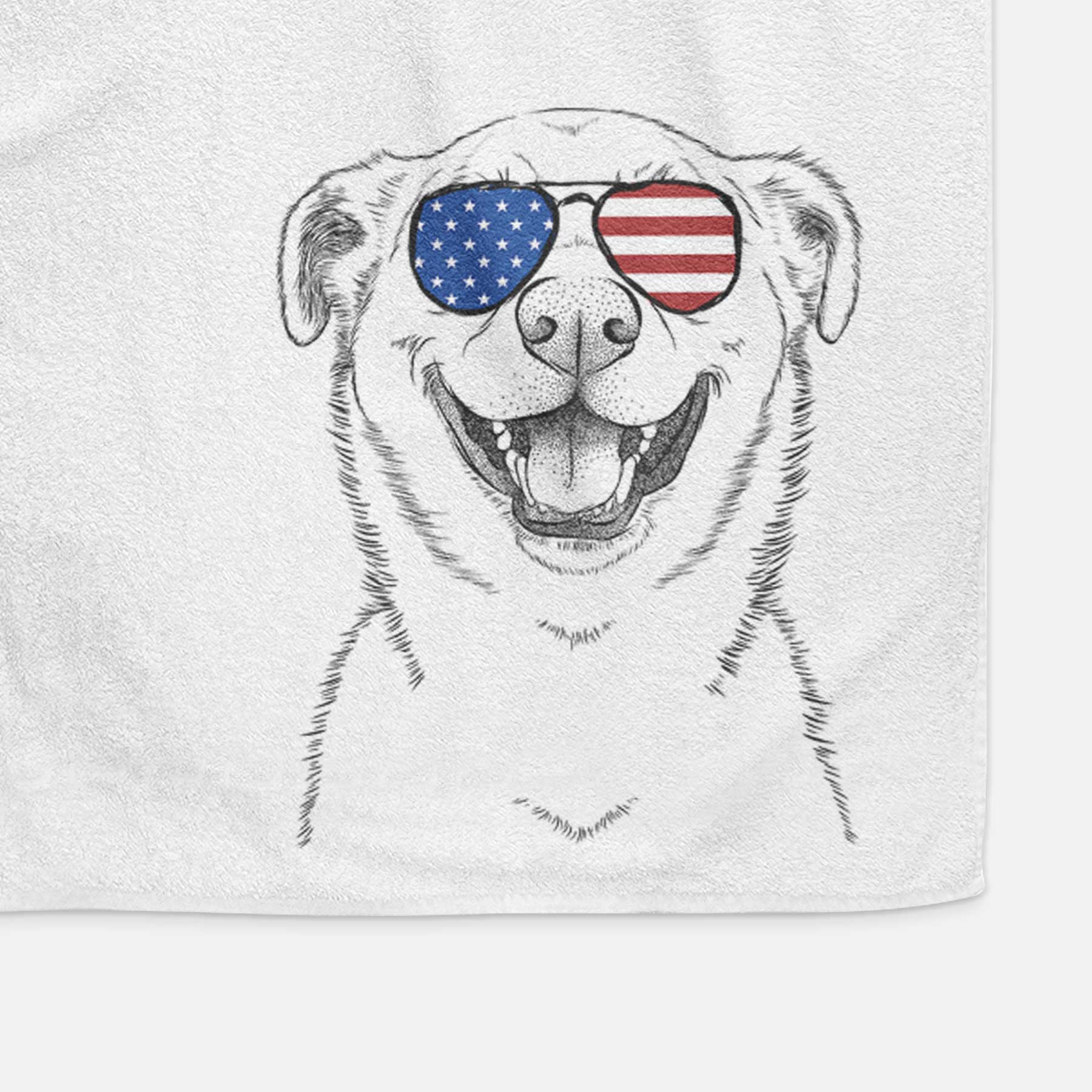 Chancellor the Mixed Breed Decorative Hand Towel