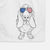 Charlie the Basset Hound Decorative Hand Towel