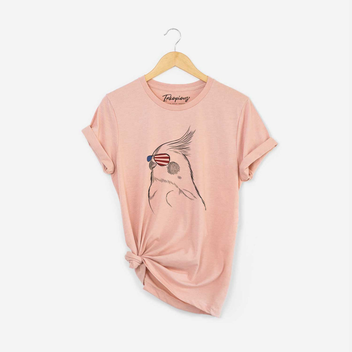 USA Charlie the Cockatiel - Unisex Crewneck