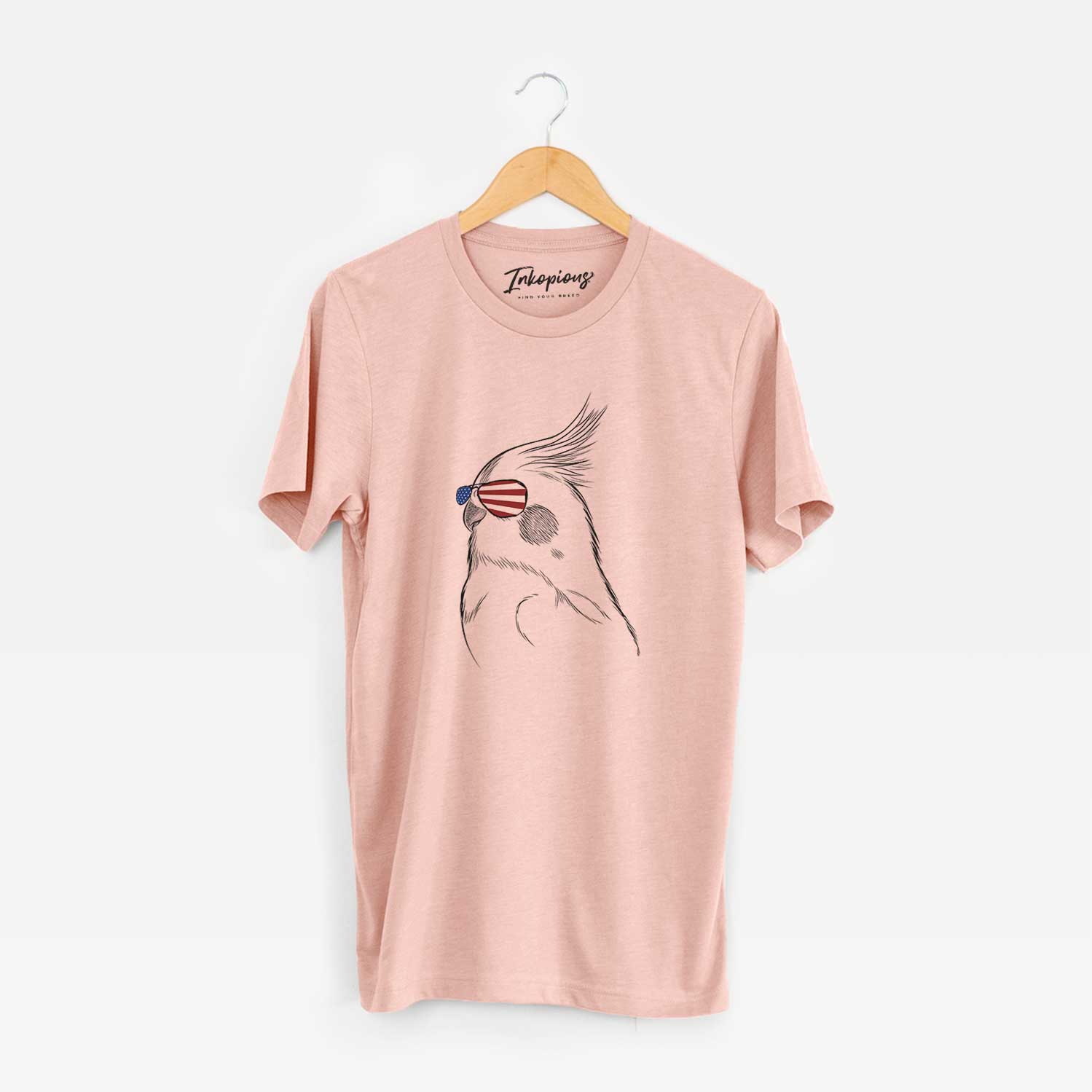 USA Charlie the Cockatiel - Unisex Crewneck