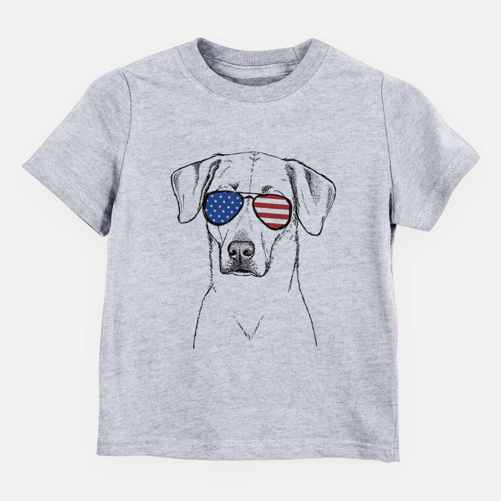 USA Charlie Girl the Yellow Lab - Kids/Youth/Toddler Shirt