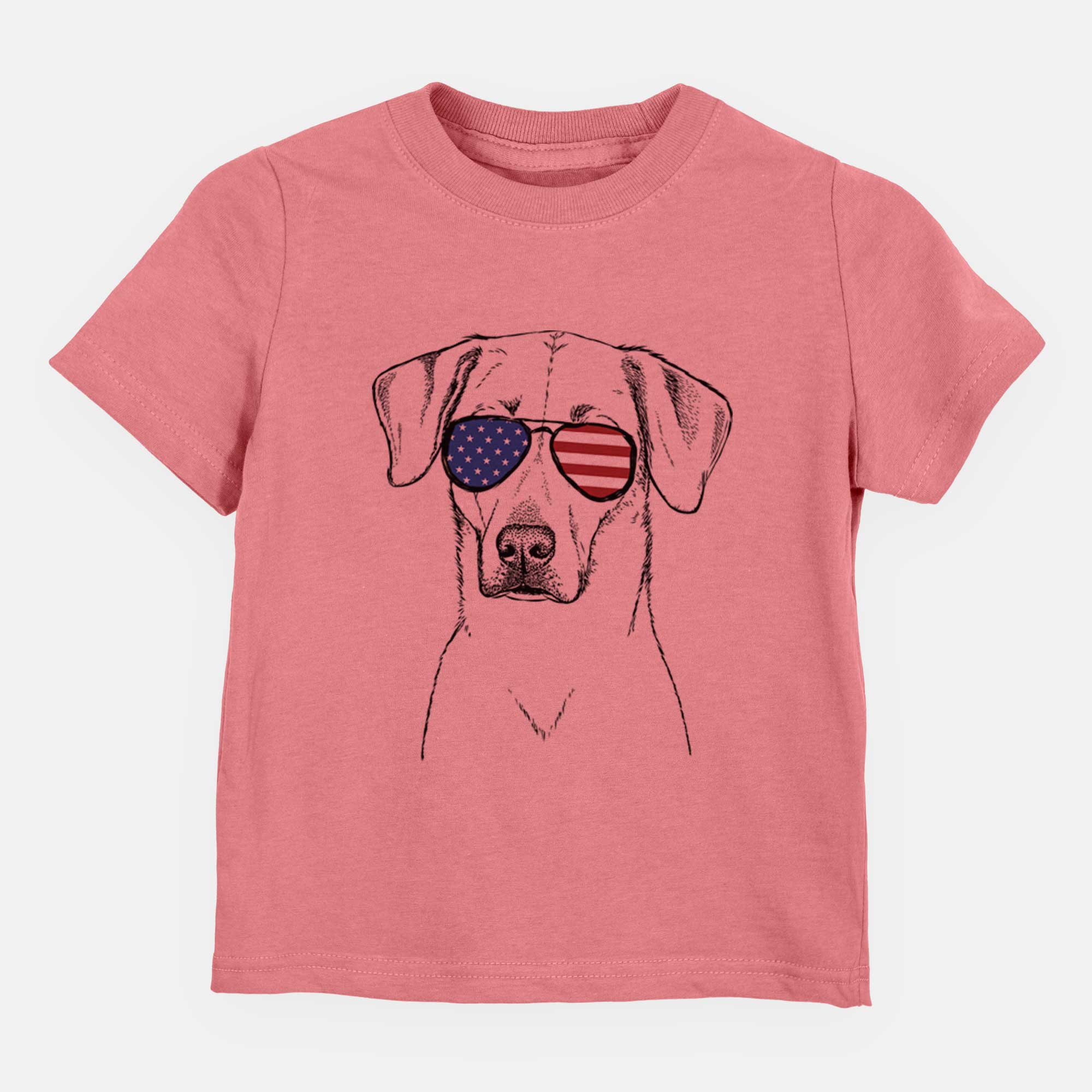 USA Charlie Girl the Yellow Lab - Kids/Youth/Toddler Shirt