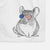 Cheddar the Chinchilla Decorative Hand Towel