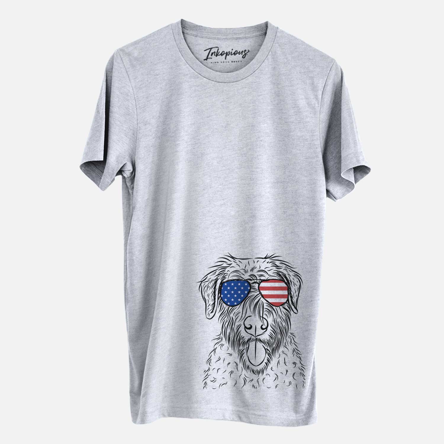 USA Chester the Soft Coated Wheaten Terrier - Unisex Crewneck