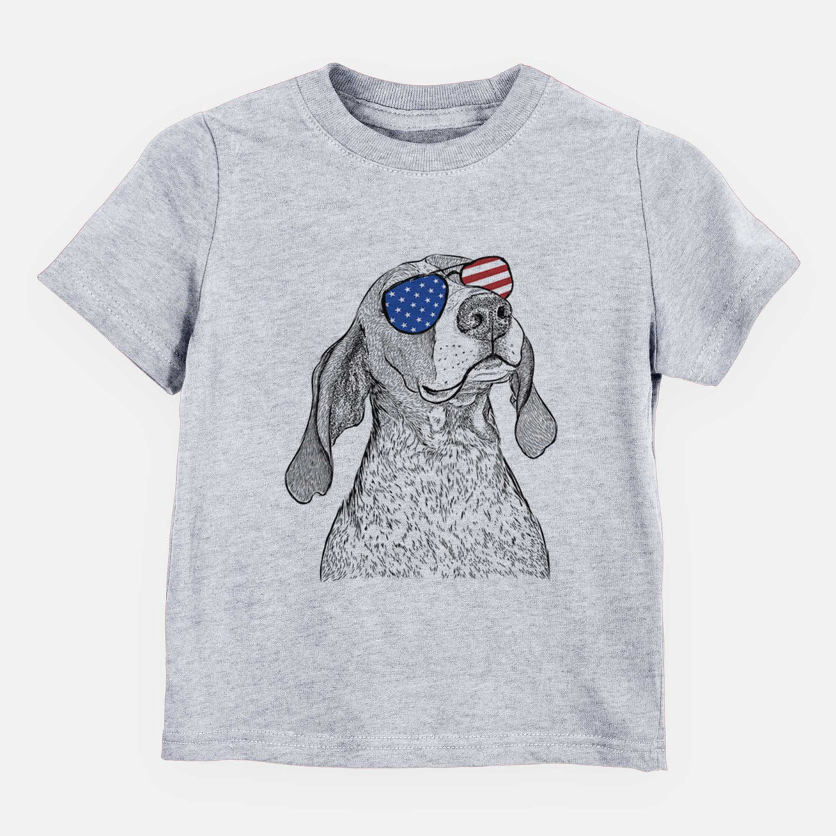 USA Chester the Red Tick Coonhound - Kids/Youth/Toddler Shirt