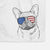 Chew Chew the French Bulldog Decorative Hand Towel