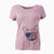 USA Chew Chew the French Bulldog - Women's Perfect V-neck Shirt