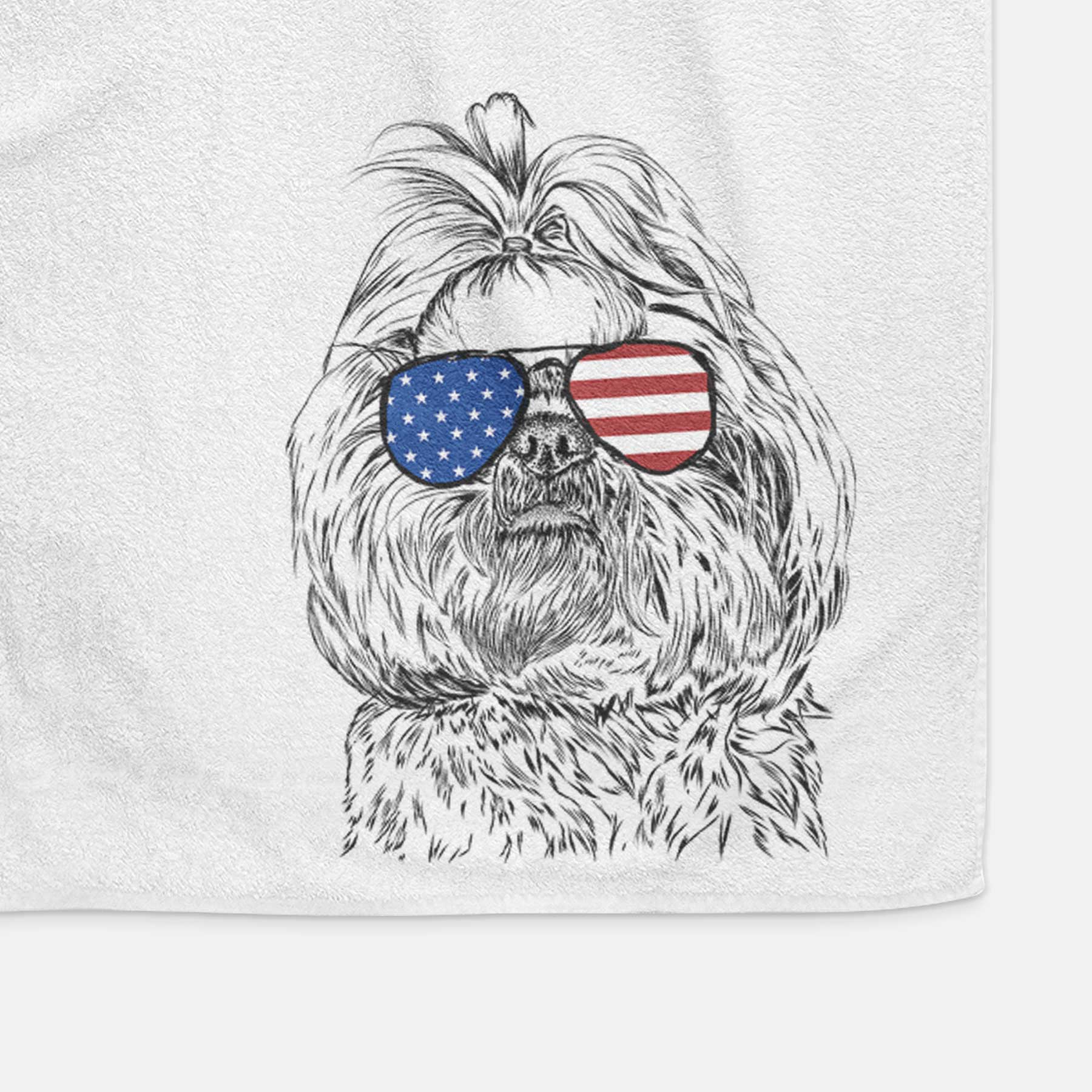 Chewie the Shih Tzu Decorative Hand Towel