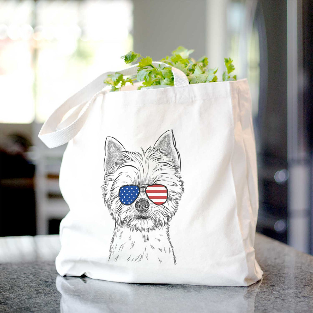 Chewy the Yorkshire Terrier - Tote Bag