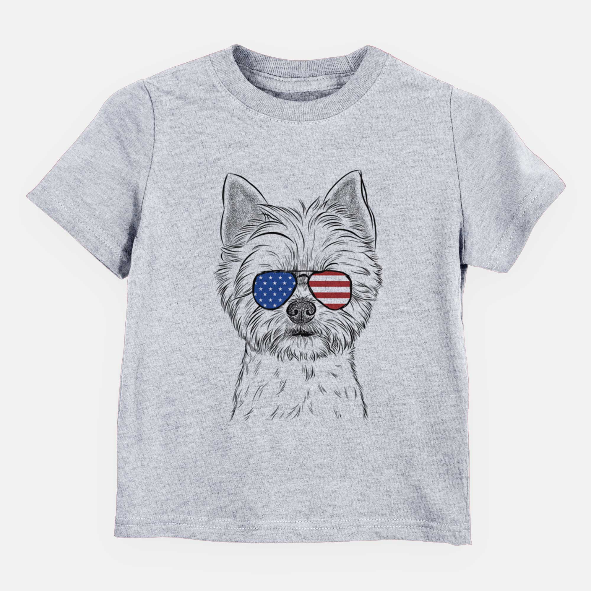 USA Chewy the Yorkshire Terrier - Kids/Youth/Toddler Shirt