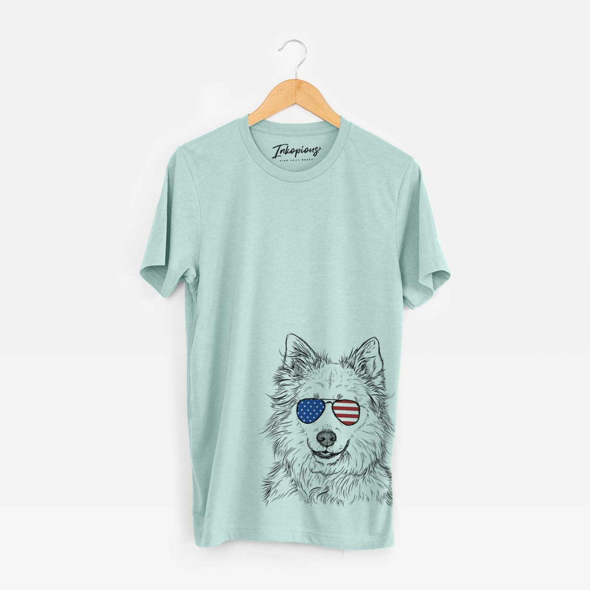 USA Chia the Samoyed Husky Mix - Unisex Crewneck