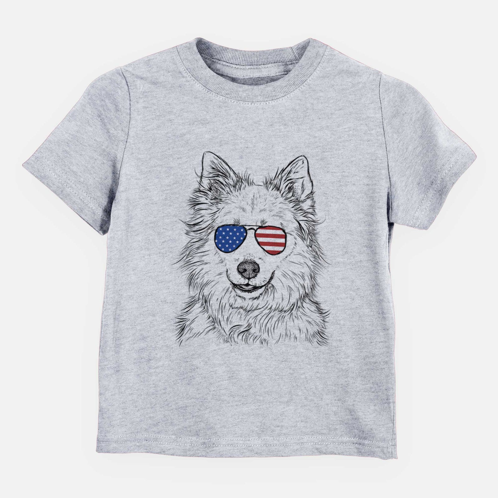 USA Chia the Samoyed Husky Mix - Kids/Youth/Toddler Shirt