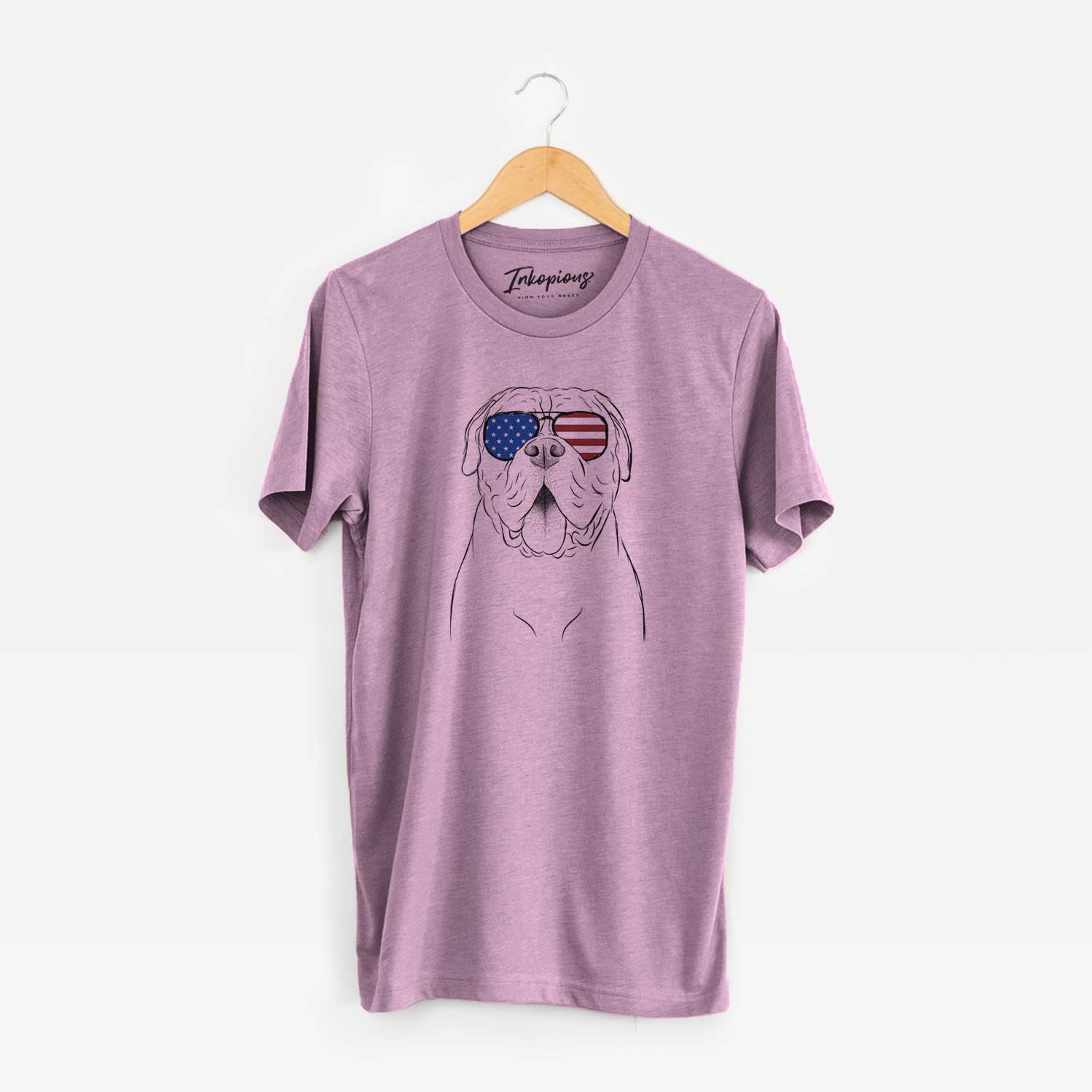 USA Chief the Boxer Bulldog Mix - Unisex Crewneck