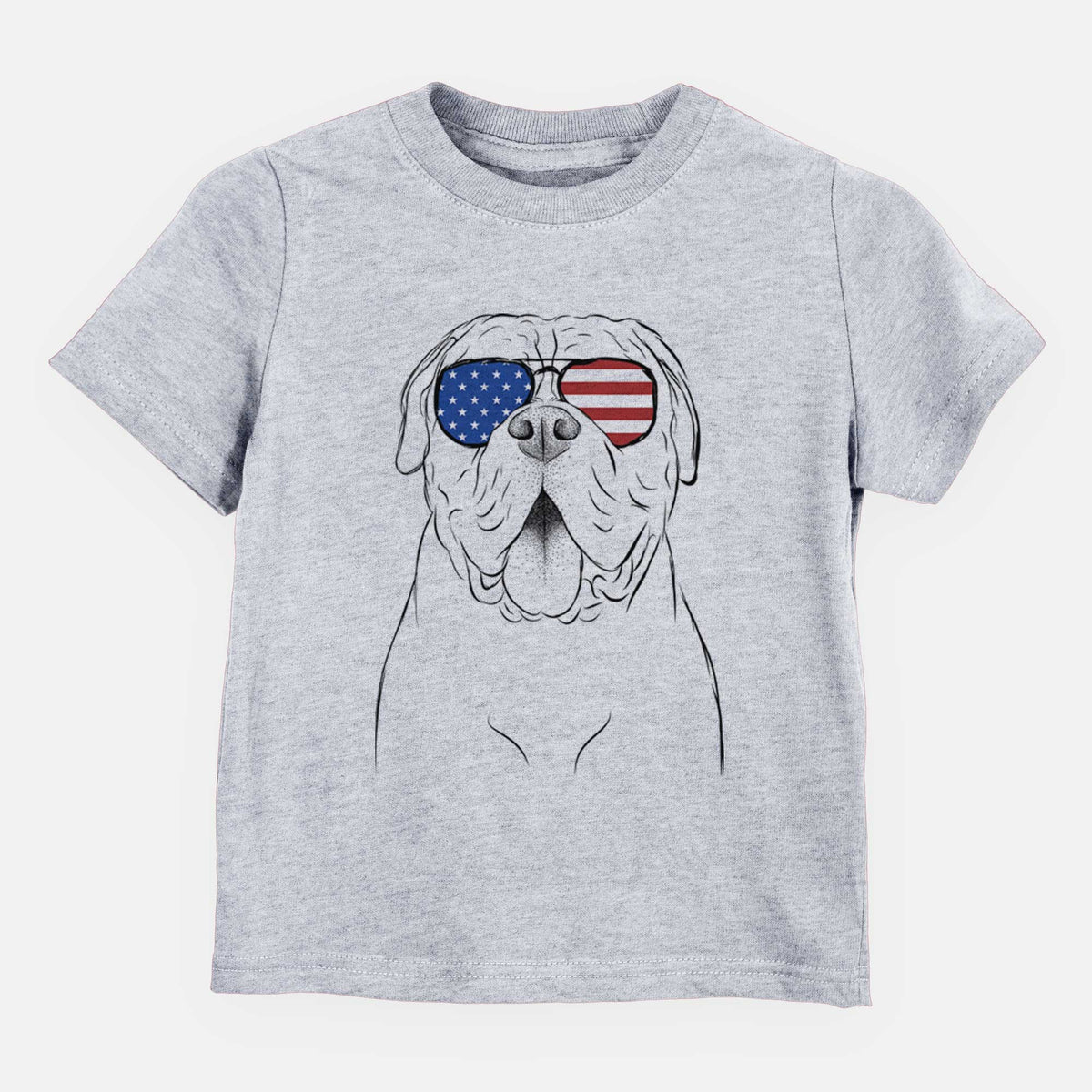 USA Chief the Boxer Bulldog Mix - Kids/Youth/Toddler Shirt