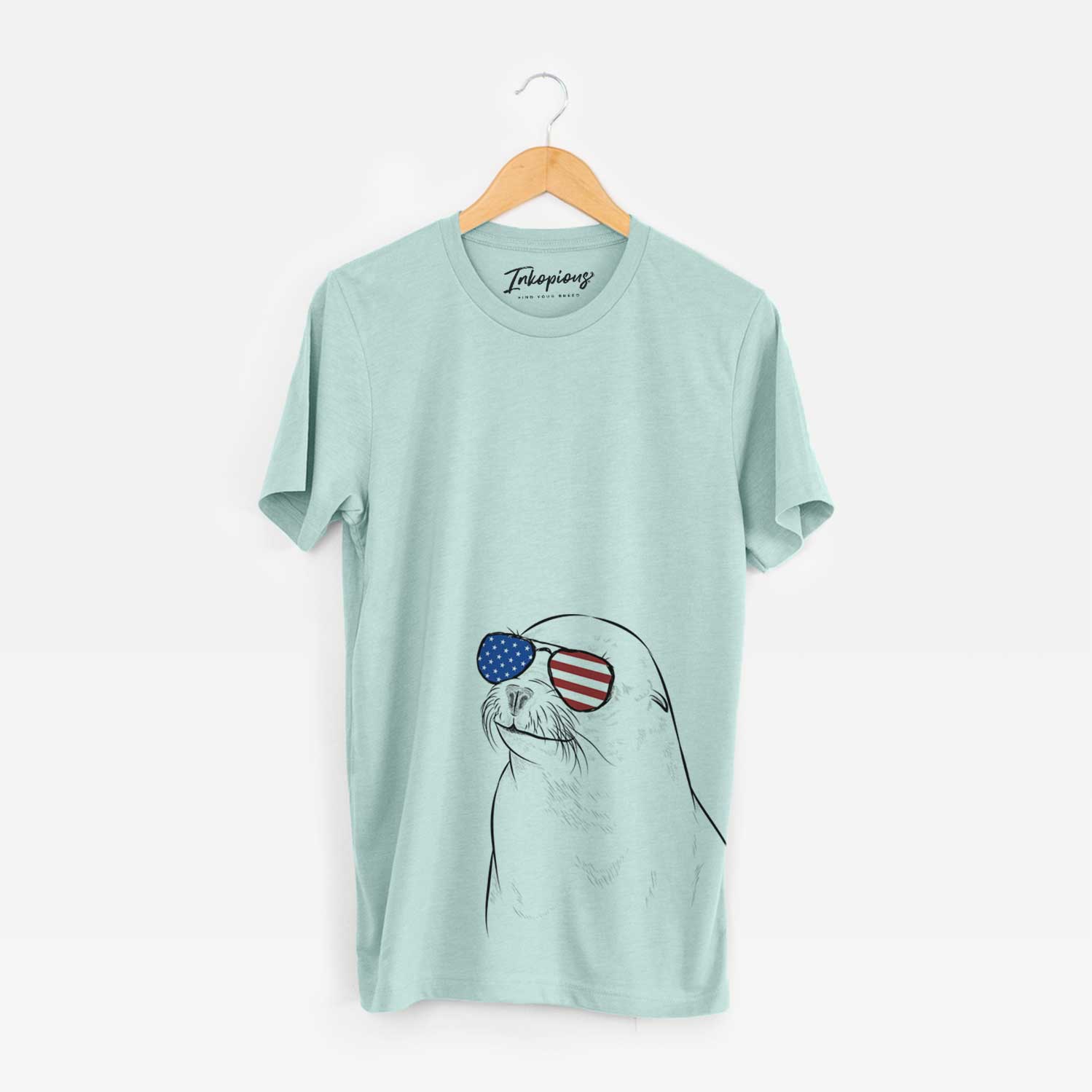 USA Chip the California Sea Lion - Unisex Crewneck