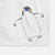 Chive the Chinstrap Penguin Decorative Hand Towel